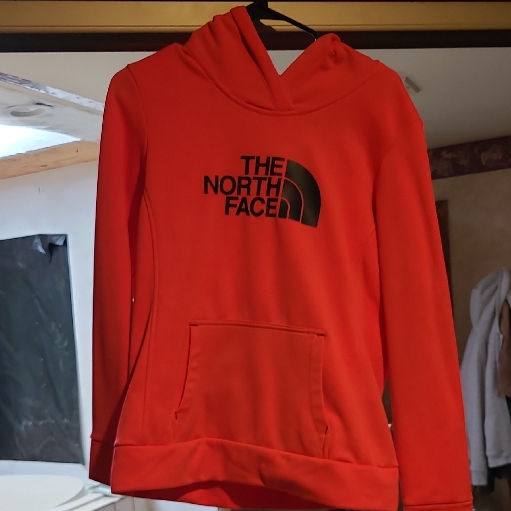 The North Face Pink and Blue Sweater Vibrant Style